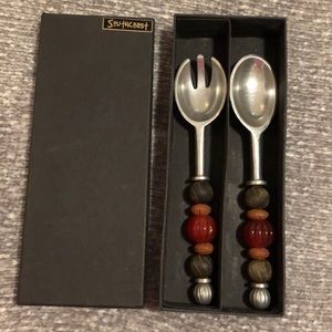 Southcoast vintage salad pork and spoon